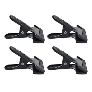 Imagem de Eacam Grampos de Mola de Metal Antiderrapantes Resistentes, Boca Larga um Clipe para Marcenaria, Cenários de Fotografia Com Capa Protetora e Furo para Pendurar, Material de Aço de