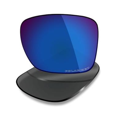 Imagem de Mryok Lentes de reposição para óculos de sol Costa Del Mar Mainsail, HD Polarized, proteção UV, resistente a impactos e ajuste perfeito, Azul pacífico espelhado, One Size