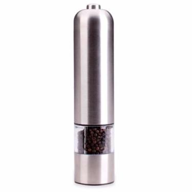 Imagem de Moedor Pimenta Sal Elétrico Automático Pilha Aço Inox - B2T