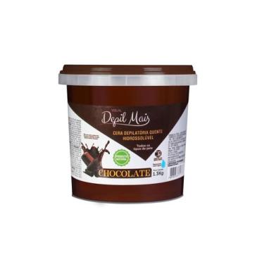 Imagem de Cera Depilatória 1300 gr Chocolate - VISUAL DEPIL MAIS