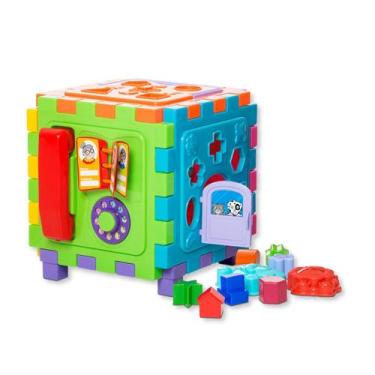 Imagem de Cubo Didático Grande Educativo Brinquedo Legal - Mercotoys