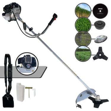 Imagem de Roçadeira Robusta Toyama Tbc43h 43cc + Faca 80d E Escova