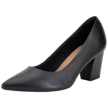 Imagem de Sapato Feminino Salto Grosso Usaflex Z7614002