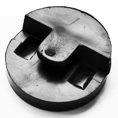 Imagem de Surdina Redonda Borracha Para Violino Ou Viola