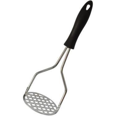 Imagem de Amassador de Batatas e Legumes Inox Manual Ergonômico Amassador Para P