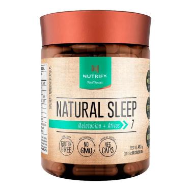 Imagem de Natural Sleep Melatonina Nutrify 60 Cápsulas