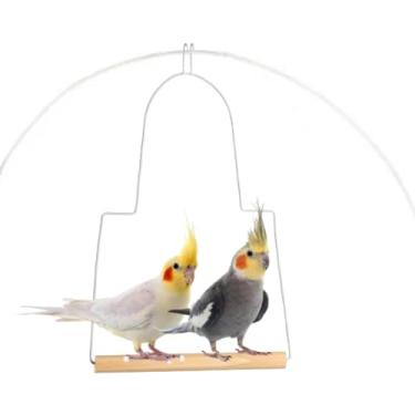 Imagem de Brinquedo Balanço para Calopsita, Agapornis, Periquito 1 Un