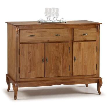 Imagem de Balcão 3 Portas 2 Gavetas M560631 Imbuia Verniz