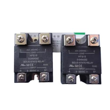 Imagem de Entrada de relé de estado sólido HFC15-D-240A25Z 3-32VDC saída 25A240VAC