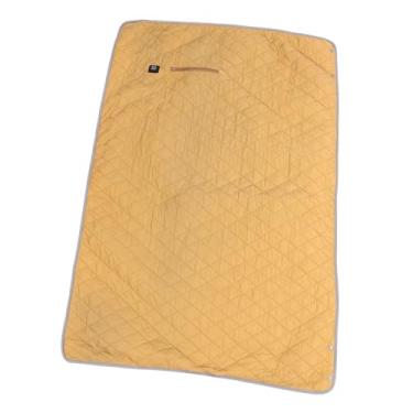 Imagem de SUNGOOYUE Cobertor Aquecido USB, Lavável, Macio, Elétrico, Aquecimento Rápido, para Casa e escritório], Fibra de Poliéster 5V Com Economia de Energia (Bronzeado claro)