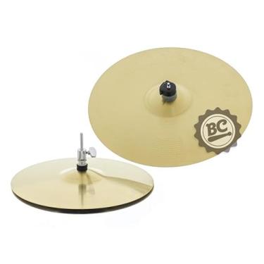 Imagem de Kit de Pratos X-Pro by C. Ibañez P2 em Brass Alloy Set com Chimbal 13¨, Crash 16¨ e Bag