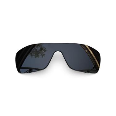Imagem de SmartVLT Lentes masculinas pretas cromadas de substituição para óculos de sol Oakley Offshoot OO9190