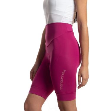 Imagem de Bermuda Feminina Marcio May Comfort Cós Alto Fucsia - Gel-Feminino