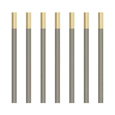 Imagem de 10 peças agulha/fio de cabeça de eletrodo de 150mm para máquina de sol