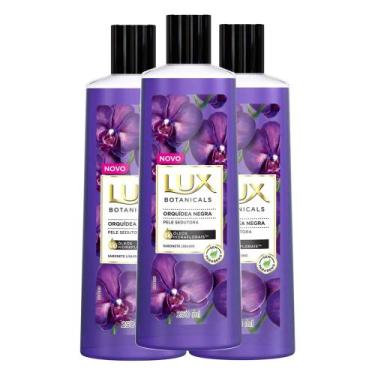 Imagem de Kit 3 Sabonete Líquido Lux Botanicals Orquídea Negra 250ml