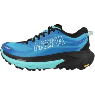 Imagem de HOKA Tênis masculino Mafate 5, Azul celeste, preto, 39