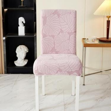 Imagem de Capa protetora de assento de cadeira estampada lavável, capa de cadeira jacquard elástica, resistente a rugas, para hotel, escritório, cerimônia, banquete, festa de casamento - tipo 06||Tamanho