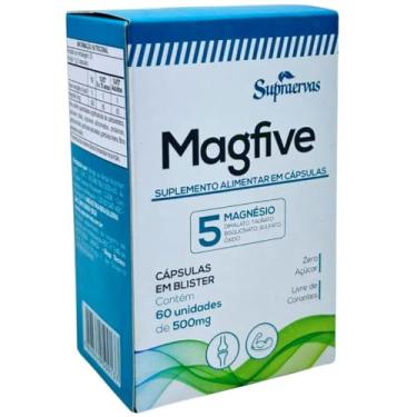 Imagem de Blister Magfive 60 Caps 500mg - Supra Ervas+