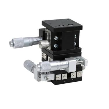 Imagem de Xyz eixo 40x40 LGD40-L estação de corte de ajuste fino plataforma de deslocamento manual fase linear mesa deslizante tipo bola de aço