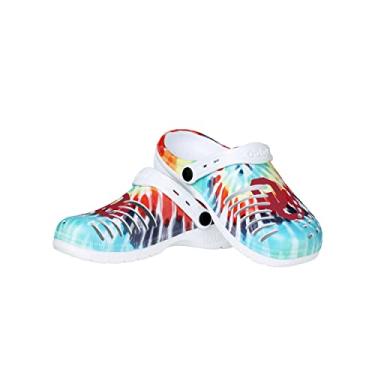 Imagem de FOCO Sandália feminina NCAA College Team Logo Garden Water Sandals Shoes Chinelo com Stap