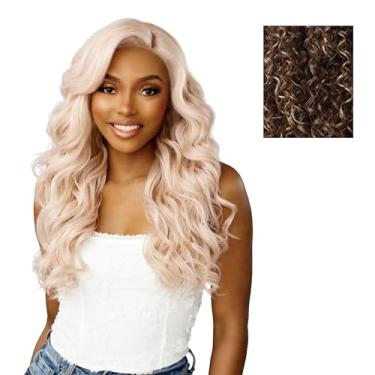 Imagem de Sensationnel Dashly Lace Front Wig - Unit 56 Hand Tied Laceparting Ear to Ear Synthetic (CHBLONDE)