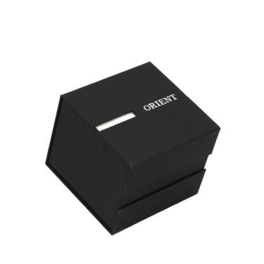 Imagem de Relogio Masculino Preto Orient pulseira estilo Camurça 1006