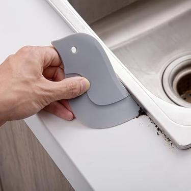 Imagem de Raspador macio em forma de pinguim - Ferramenta de limpeza de cozinha multiuso para graxa e cozimento, sem necessidade de pilhas