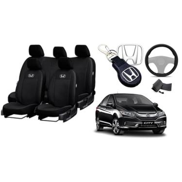 Imagem de Capa de couro para o banco city 2016-2019 proteção impermeável