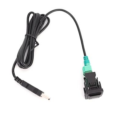 Imagem de Interruptor de botão USB do reprodutor de rádio do carro, fácil instalação, porta conector de alta sensibilidade, longa vida útil, para sistemas de áudio de carro