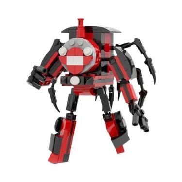 Imagem de Blocos De Montar De Horror: Trem Aranha Mutado MOC Choo-Choo Charles, 