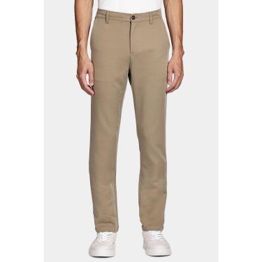 Imagem de Calça Aramis Chino Clássica Slim Travel Cáqui-Masculino