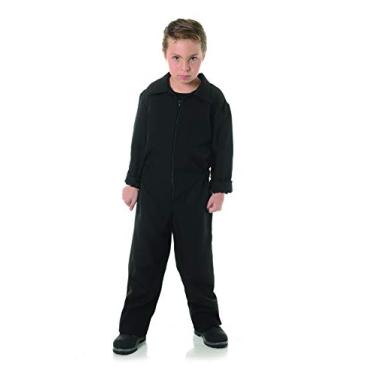 Imagem de UNDERWRAPS Macacão infantil de terror para meninos – Boiler Suit, Preto, M
