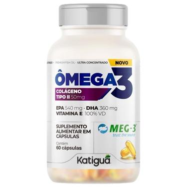 Imagem de Ômega 3 Colágeno Tipo II - 60 Cápsulas - Katiguá-Unissex