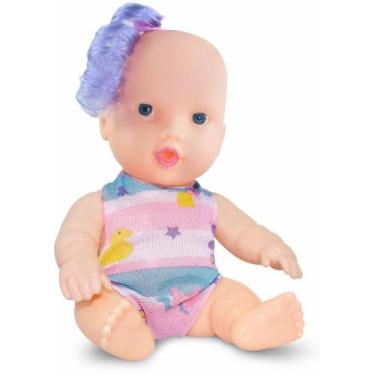 Imagem de Boneca Meu Beijinho BABY Hair com Tesoura e Mecha Trocável