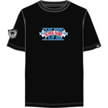 Imagem de CAMISETA NEW ERA BOX LAS VEGAS RAIDERS NFL PRETO-Masculino