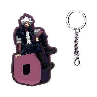 Imagem de Chaveiro Acrílico My Hero Academia 12cm, Pingente Para Mochila De Estu