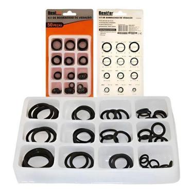 Imagem de Kit Anel De Vedação Oring Borracha 50 Pcs Bestfer Bfh2623