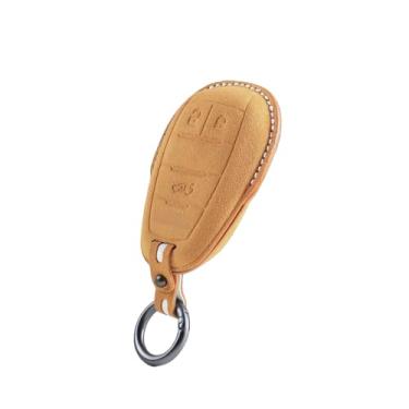 Imagem de Capa para chave de carro compatível com Alfa Romeo Giulia Stelvio Mito Giulietta Brera 4C 159 GTA 147 156 166 GT JTD(StyleA3)