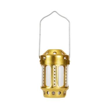 Imagem de Lanterna Mini Para Camping E Pesca Ao Ar Livre, Luminária De Alumínio 