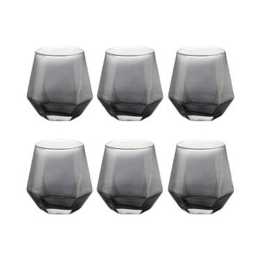 Imagem de Conjunto De Copos De Whisky De Luxo 320ml 6 Peças Copos De Bebida De A