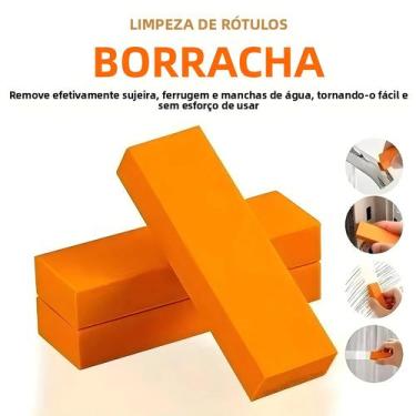 Imagem de Removedor De Ferrugem E Limpador De Calcário Em Aço Inoxidável Para To