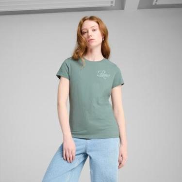 Imagem de Camiseta Puma ESS SCRIPT Feminina-Feminino