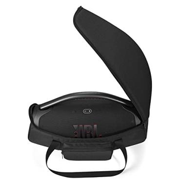 Imagem de Hzycwgone Capa para JBL Boombox 3/Boombox 3 Wi-Fi/Boombox 2, bolsa de ombro para alto-falante Bluetooth portátil Boombox 3/2 (preto)