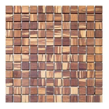 Imagem de Kit 1m² Pastilha de Vidro Mesclada 30cm X 30cm Mali