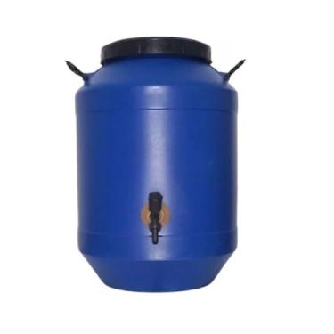 Imagem de Bombona 50 Litros Leiteira Tambor Barril Barrica água óleo combustível aquarismo ração