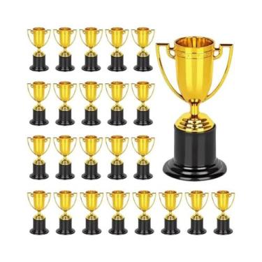 Imagem de Troféus De Ouro Mini Troféus Pacote Em Lote 4-7 Polegadas De Altura Es