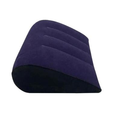 Imagem de Almofada Triangular Inflável Para Suporte Lombar E Das Pernas, Superfí