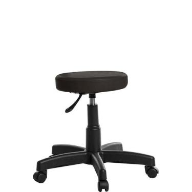 Imagem de Mocho Estética Odontologia Tatuador Slim Marrom Café Rce - Goldflex