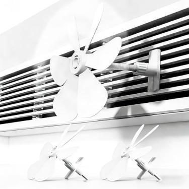 Imagem de SOUTH SILK Defletor de ar universal AC para ar condicionado central, defletor de teto de ar condicionado, defletor de ventilador de teto, defletor de ar para todas as aberturas de teto (redondo