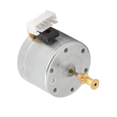 Imagem de XUXHOU Motor de Plataforma Giratória DC 12V, Motor de Escova de 3 Velocidades Com Controle Confiável para Toca-discos, Orifício de Montagem de 25 Mm, Ideal para Plataformas Giratórias de 33/45 Rpm